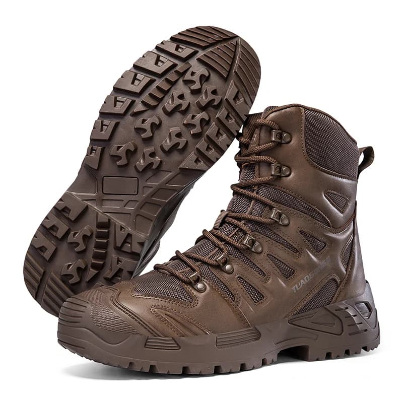 Nuovi uomini di marca impermeabili da lavoro all'aperto deserto caviglia stivali tattici combattimento forza speciale donna scarpe da trekking militari stivali militari