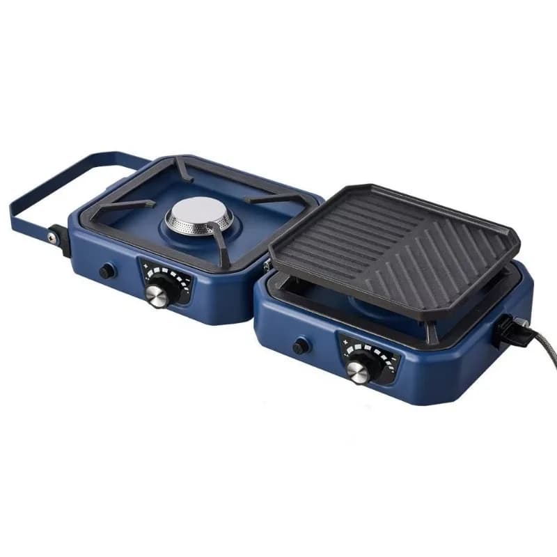 daPopolare daCutable Double Head Folder JIUYI, Stainless Steel Gas Burner, Electric Stove