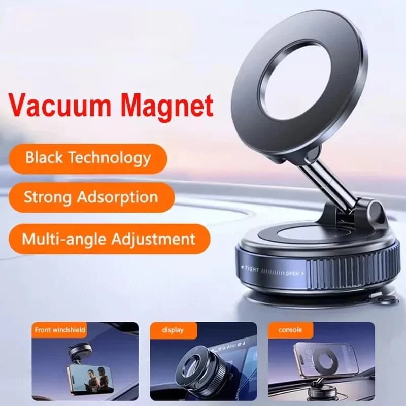 Nuovo Supporto Magnetico Pieghevole per Telefono da Auto con Regolazione Multi-Angolo e Forte Tenuta - Stile di Tendenza