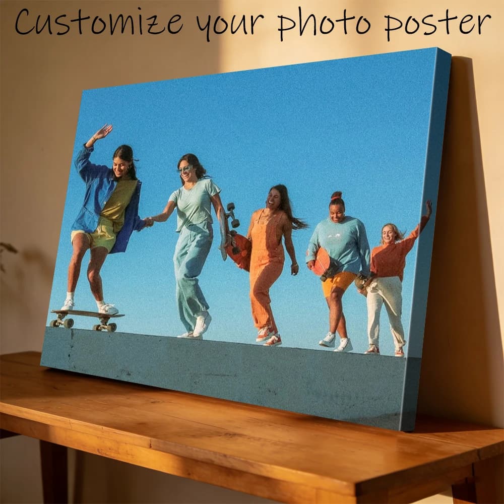 Custom Poster with DIY Frame or Frameless Poster, Custom Gift, Custom Wall Decoration, Custom Decor for Room