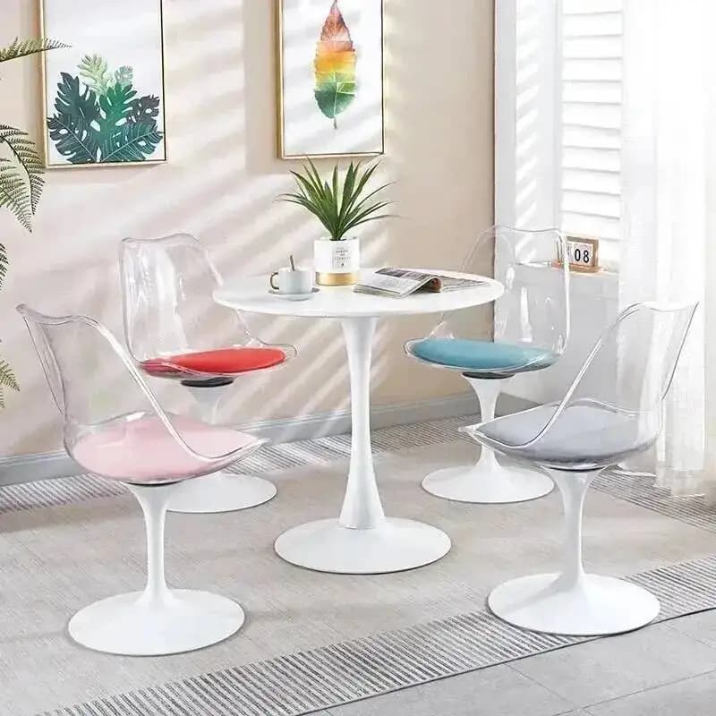 Sedie da pranzo trasparenti Mobile Accent, per ristorante, gaming, balcone, stile nordico, moderne, Cadeiras De Jantar, mobili per la casa