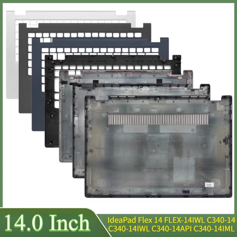 14 "Nuovo Per IdeaPad Flex 14 FLEX-14IWL C340-14 C340-14IWL C340-14API C340-14IML Palmrest Del Computer Portatile Tastiera Lunetta Della Copertura