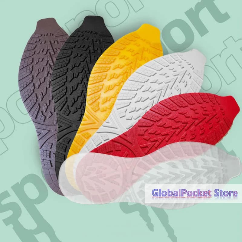 1Pair Non-Slip Sneakers Outsole Cuttable Rubber Sole Stickers Replaceable Repair Outsole Wearable Sneakers Shoes Pads Repair