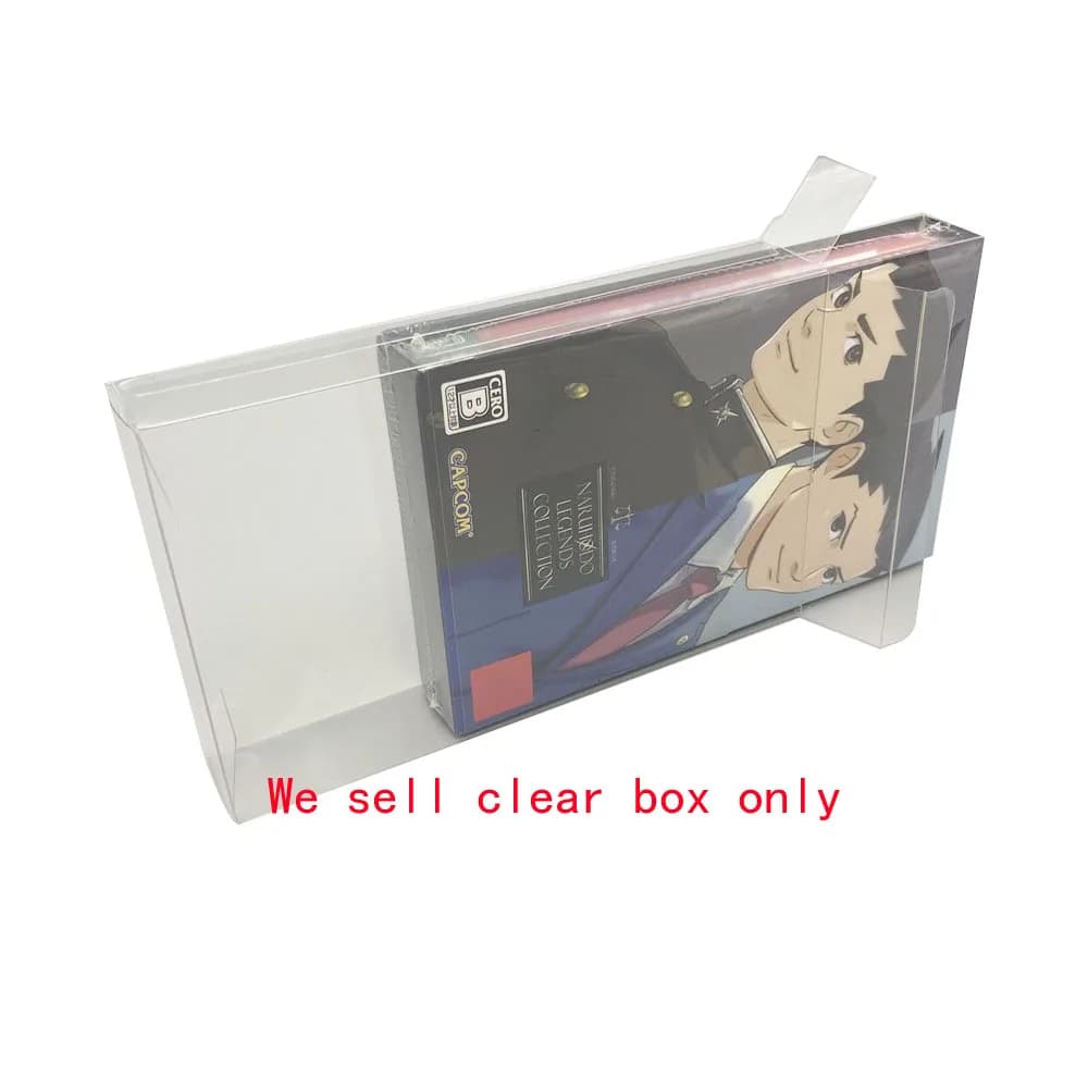 ZUIDID Per SWITCH NS The Great Ace Attorney game custodia per esposizione di archiviazione limitata in edizione speciale Cover in PET trasparente trasparente