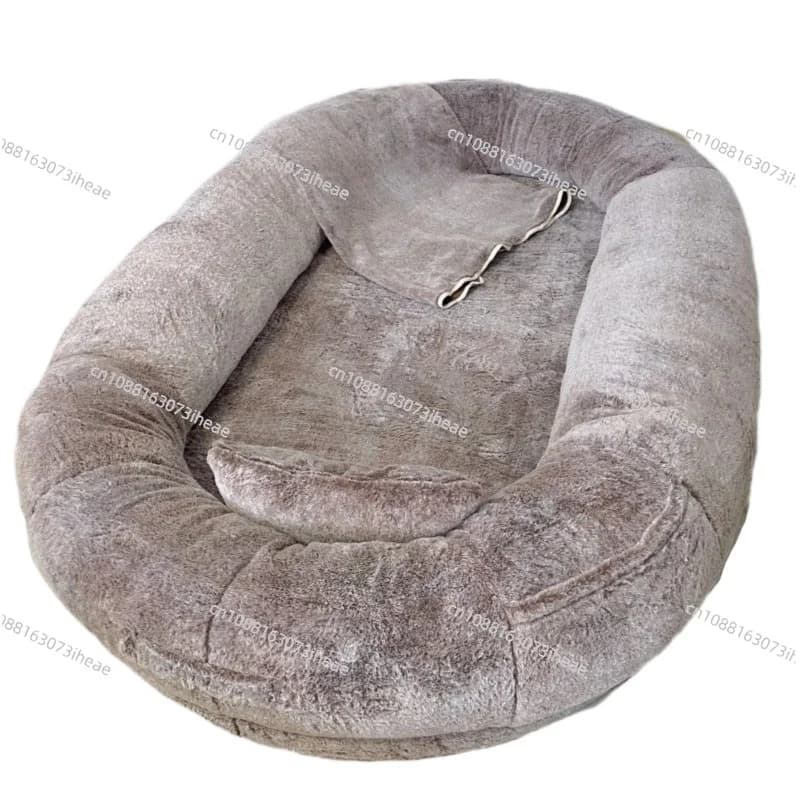 Divano letto pigro in tessuto moderno Letto per cani grande rimovibile Divani per camera da 1 persona Mobili per soggiorno con design di stoccaggio nascosto laterale