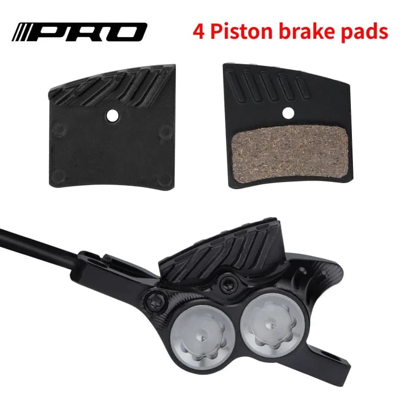 IIIPRO 4 piston brake pads For Shimano M755 M756 Hope M4 Ceramic Copper-base 4-piston bicycle brake pads Hydraulic Disc Brakes