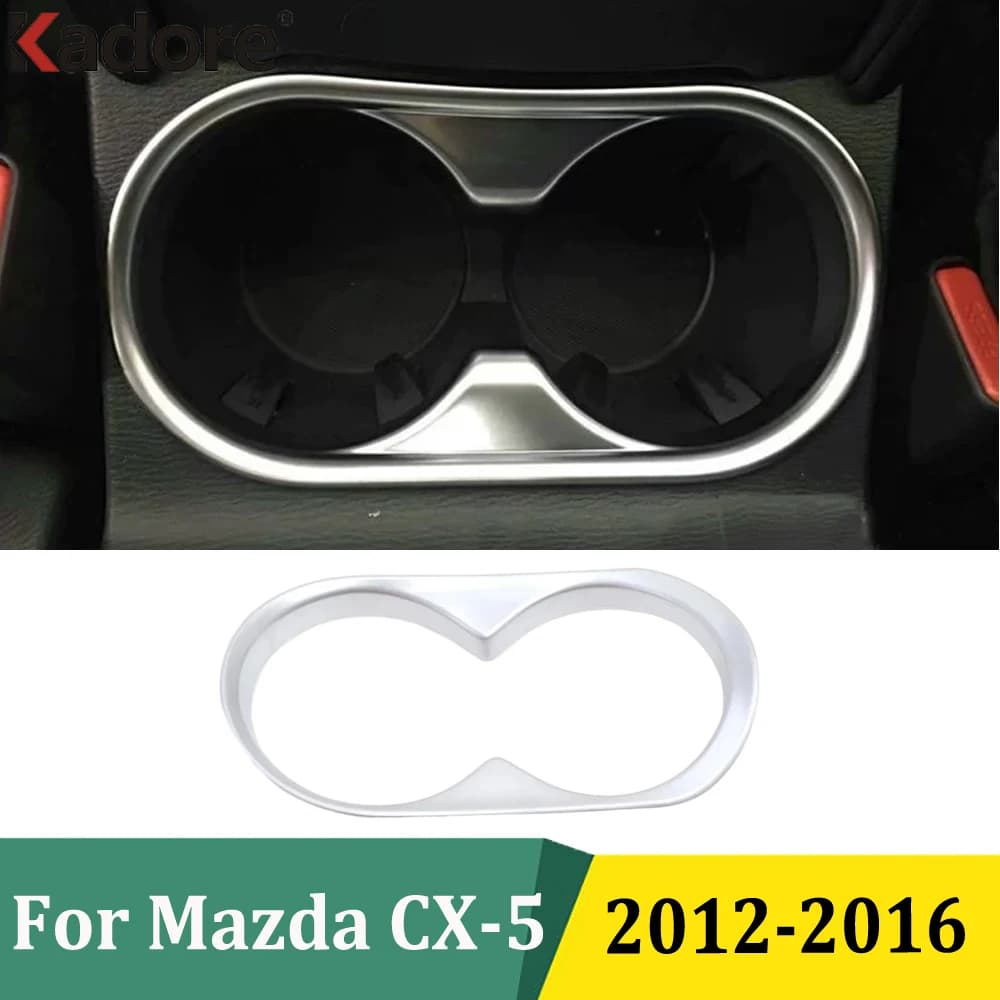 For Mazda CX-5 CX5 2012 2013 2014 2015 2016 Water Cup Bottle Frame Holder Organizer Car Interior Glass Shelf Accessories