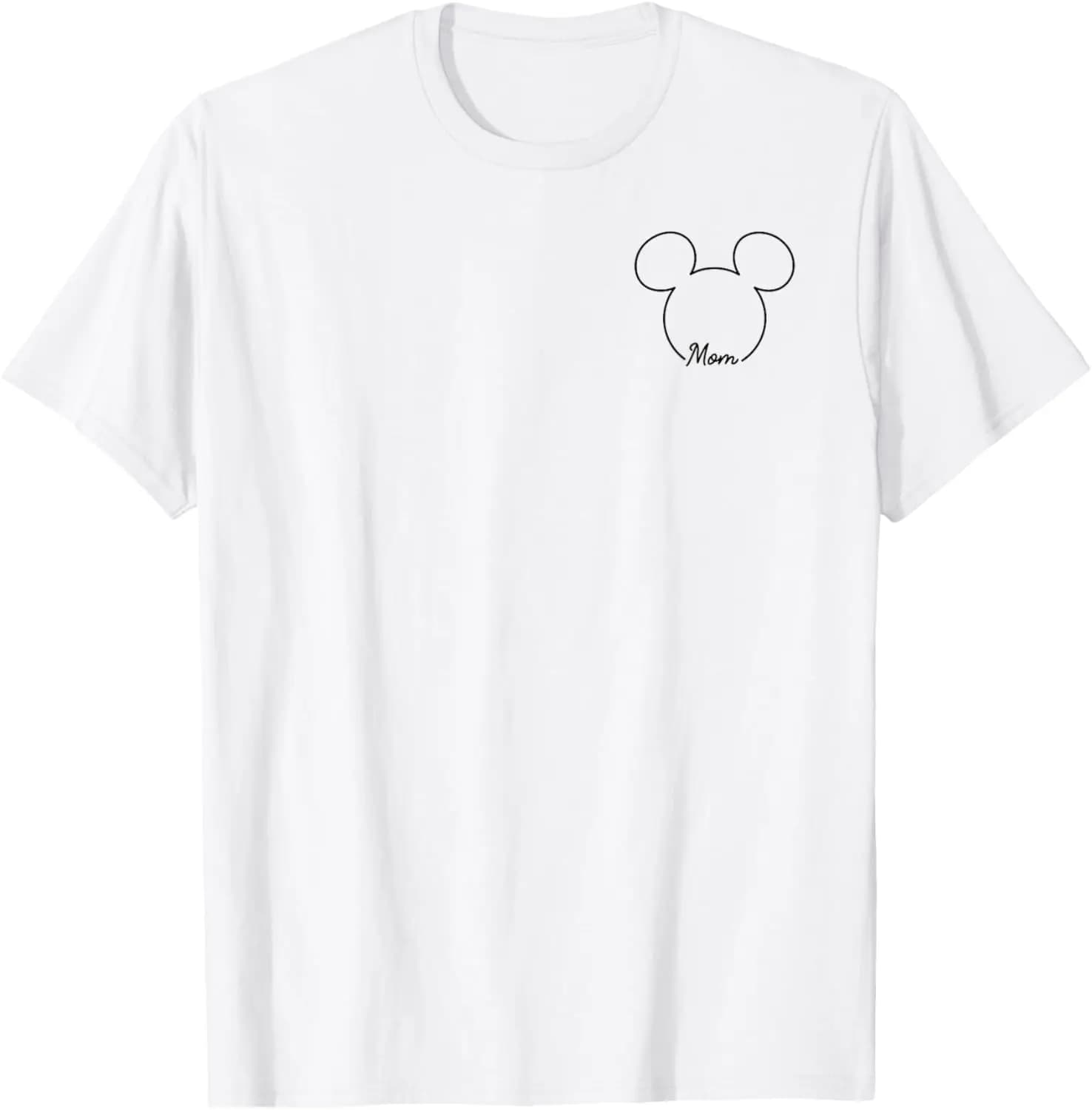 And Friends Mom Mickey Art Line Pocket Logo T-Shirt