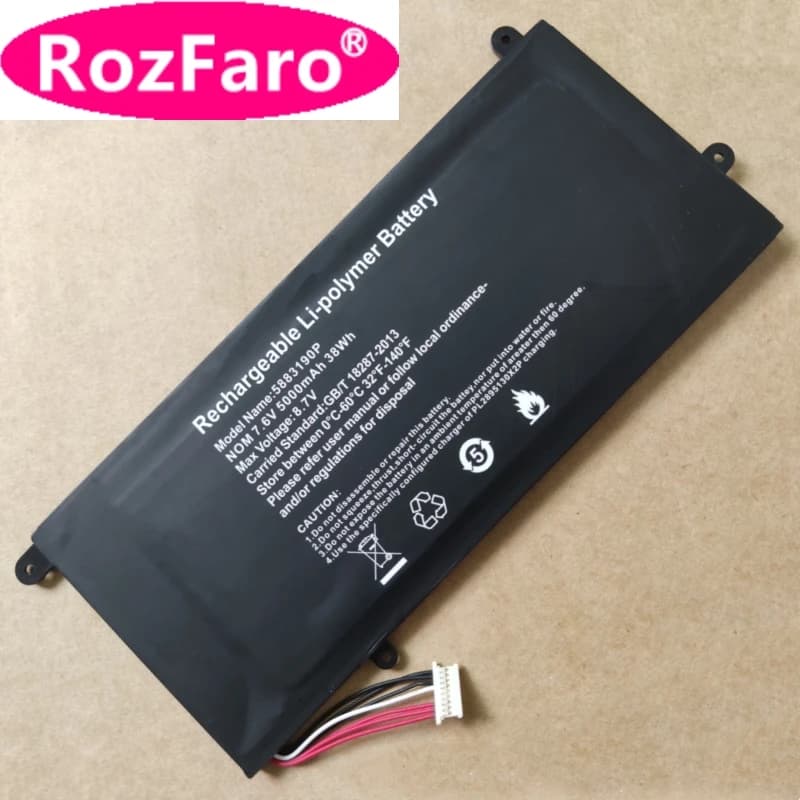 Batteria per Laptop RozFaro Compatibile con Proline V146D Thomson NK13U5 5883190P WTL-5883190P-2S NV-357095-2S HW37154200 GSP559376 per Etpc108