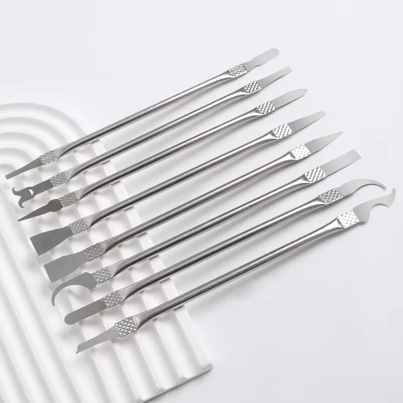 8 In 1 CPU IC Glue Remover C Chip Repair Phone Tool Set Ultra-thin Blades Repair Hand Tools For Mobile Phone Notebook Computer
