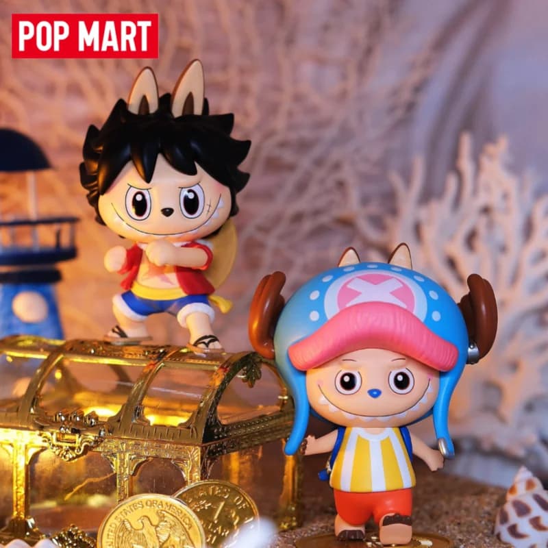 POP MART THE MONSTERS X One Piece Series Blind Box Toys Kawaii Anime Action Figure Surprise Mystery Box Doll Girl Xmas Gift