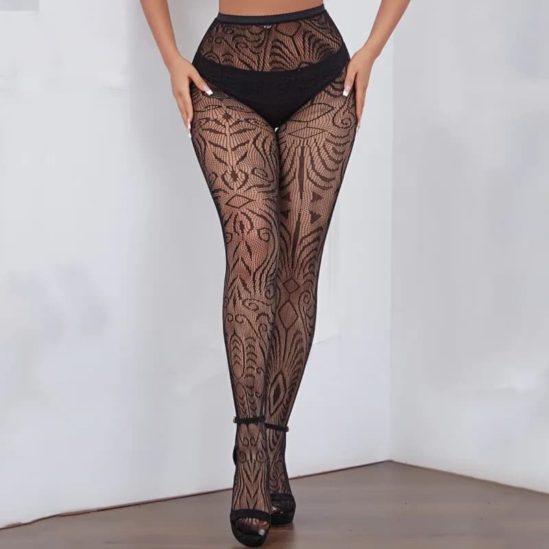 1/4 Paia di Calze a Rete Ultra-sottili Traspiranti Sexy Primaverili e Autunnali, Antiscivolo e Resistenti all'Usura, Collant da Ragazza