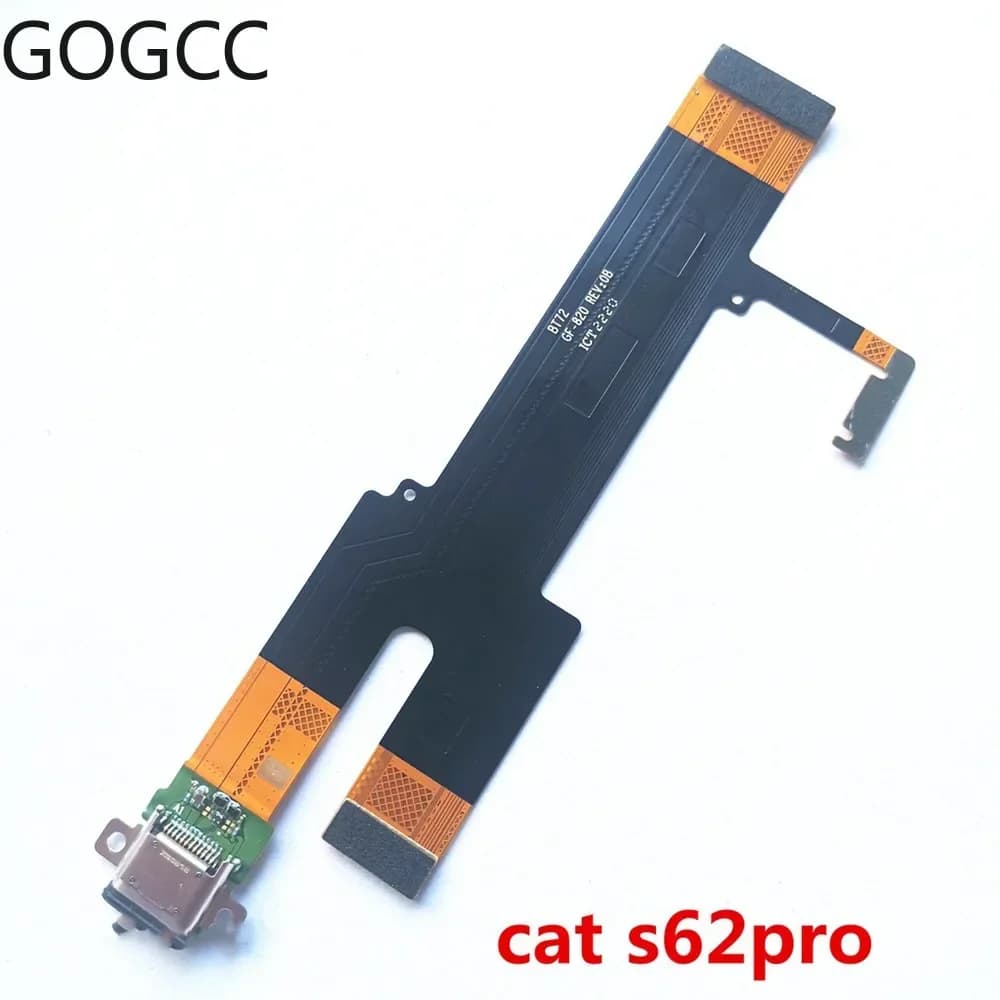 Riparazione Origina per Cat S62 Pro Porta di ricarica USB Dock Connettore Jack Caricatore Spina Cavo flessibile S62Pro Parti di ricambio