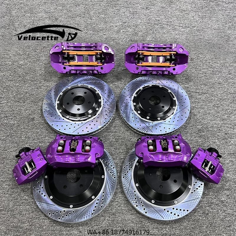 Pinze Freno kit Mayrate 19Z 6 Pistoni Anteriori, Rotore 380mm, Posteriori 4 Pistoni con Motor per Everest/RANGER KIA