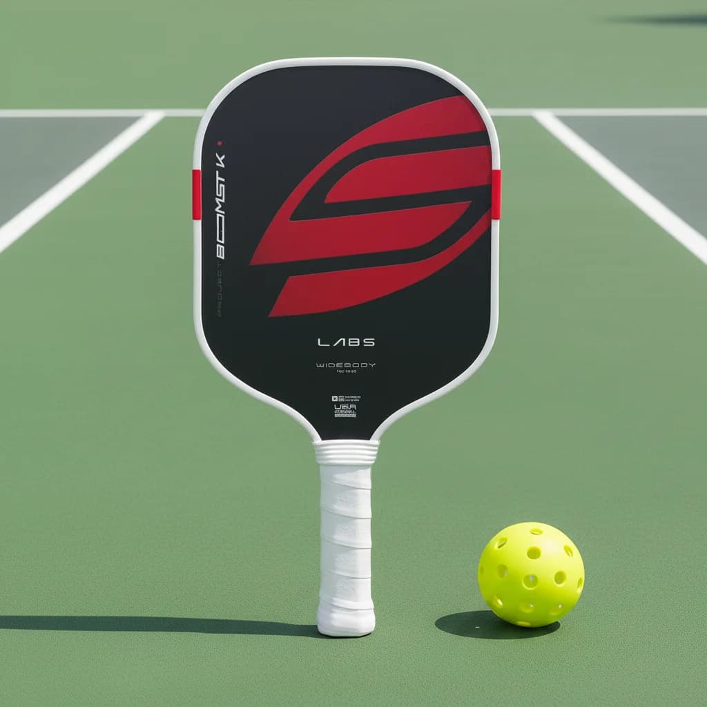 Racchetta da Padel con Nucleo in Schiuma EVA, Paddle Leggero con Superficie in Carbonio per Potenza e Controllo nel Gioco Competitivo