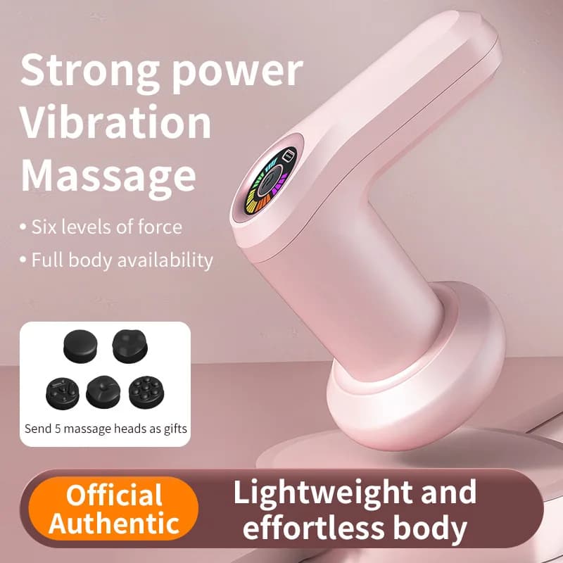 Fat Press body massager, portable, wireless, for neck percussion massage, waist, shoulders and legs, wrap massage gun.
