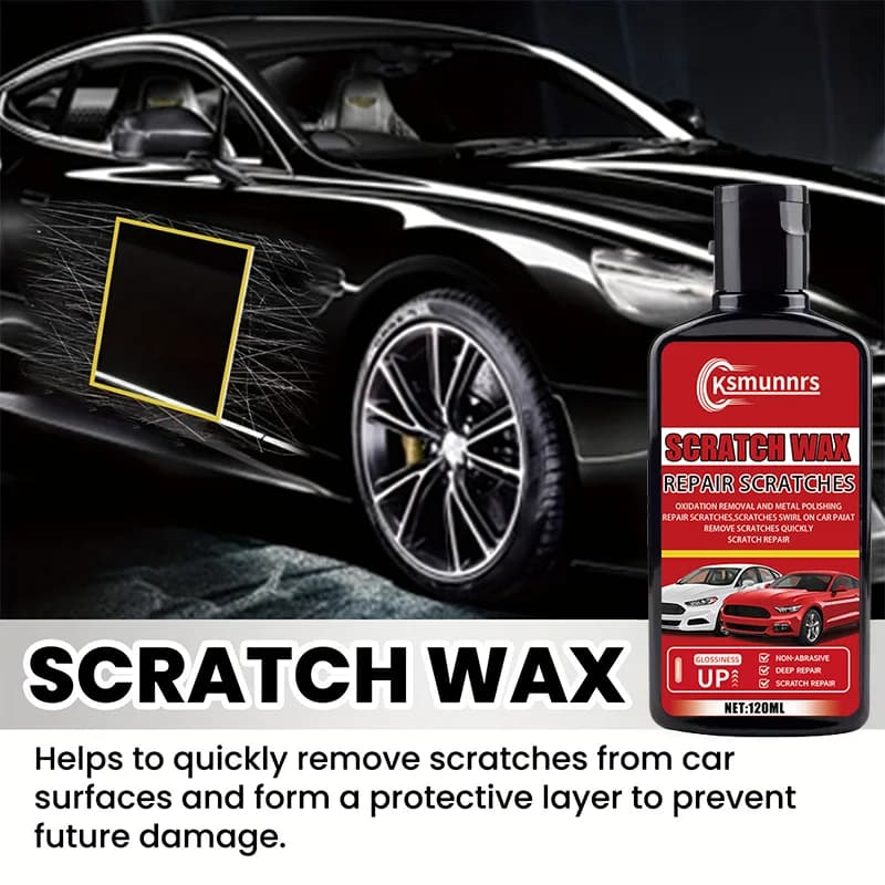 Kit per la riparazione dei graffi della vernice: cera per la cura e la ristrutturazione dell'auto, ripara e protegge il tuo veicolo dai graffi e dai segni di turbolenza,