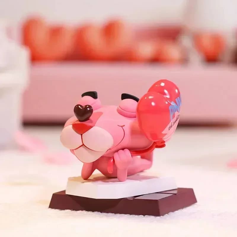 POP MART Pink Panther Confession Series Scatola cieca Guess Bag Scatola misteriosa Giocattoli Bambola Cute Anime Figure Ornamenti Regalo