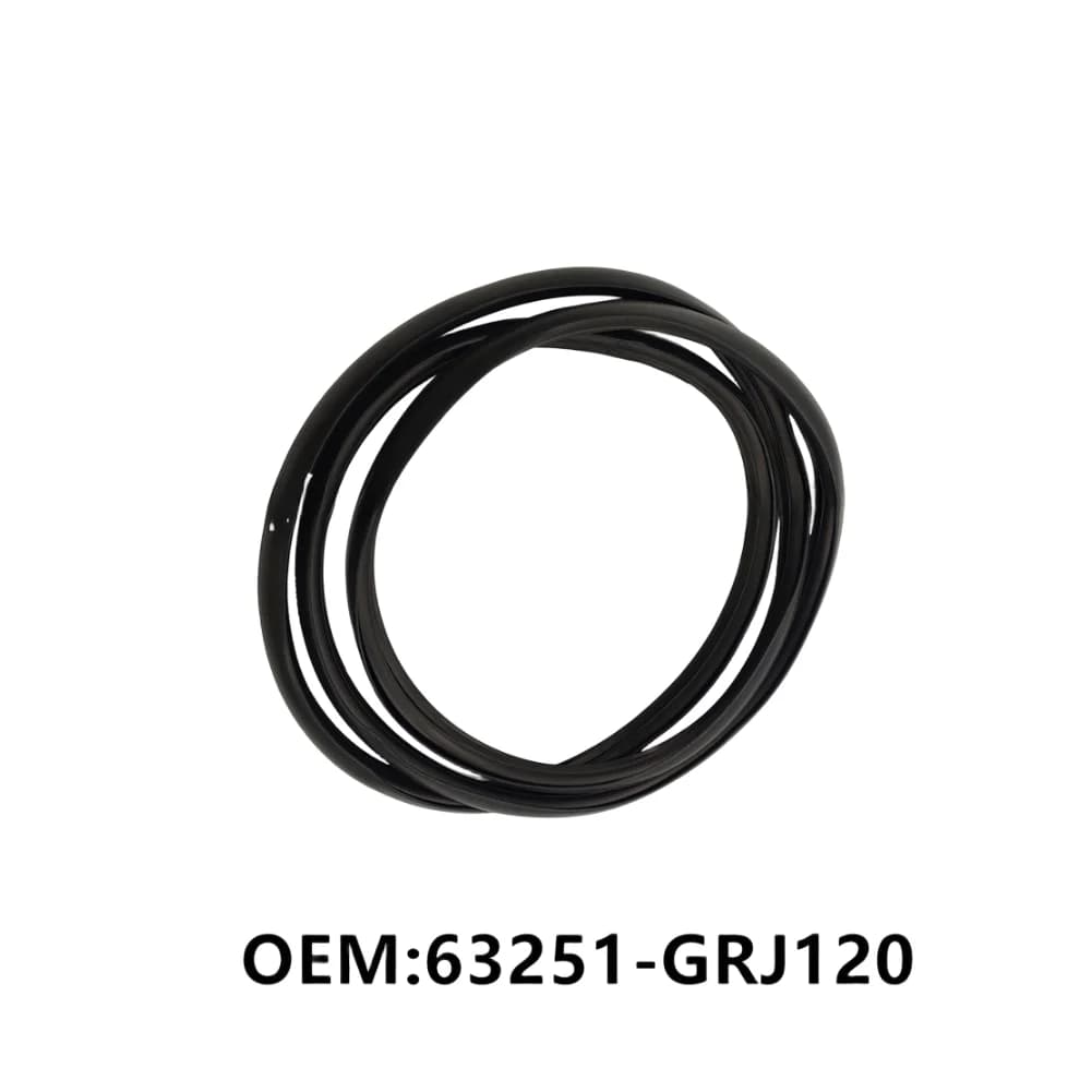 Sunroof Weatherstrip Sunroof Glass Seal Rubber Strip Wear-resistant Non-deformation For Toyota Land Cruiser LC150