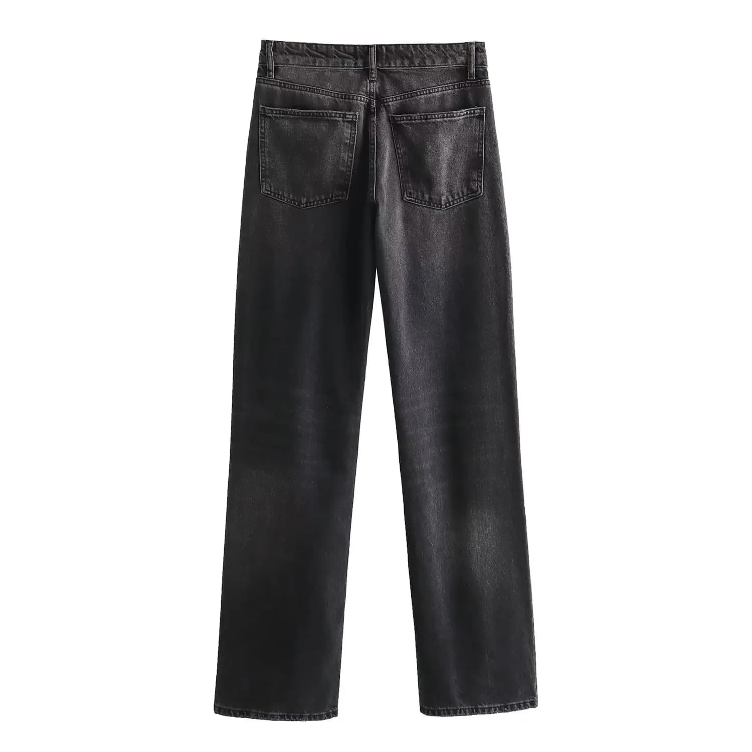 Maxducti British fFashion Street Distressed Jeans Boyfriend Style Pants Girls Retro Jeans Casual larghi per le donne Harem Denim