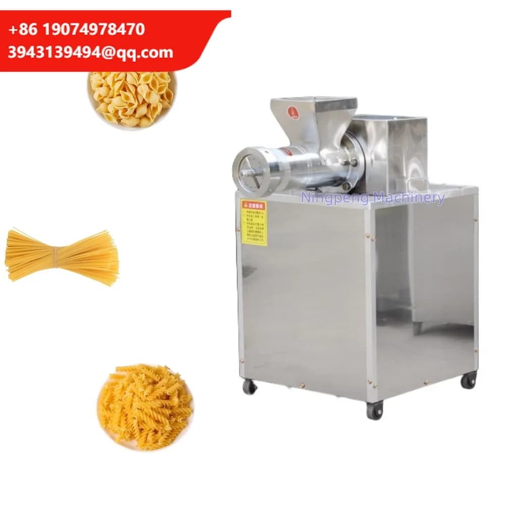 Macchine Industriali per la Produzione di Pasta, Macchina per Fare Maccheroni, Macchina Personalizzabile per Chapati, per Ristoranti