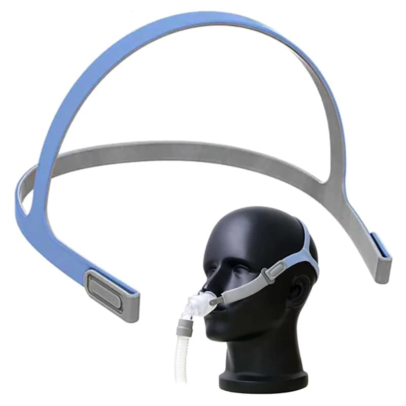 1PCS Copricapo Parte di ricambio completa CPAP Fascia per la testa per Air Fit P2 Cuscini per cuscini nasali Aiutante per il sonno per gli accessori per il russamento