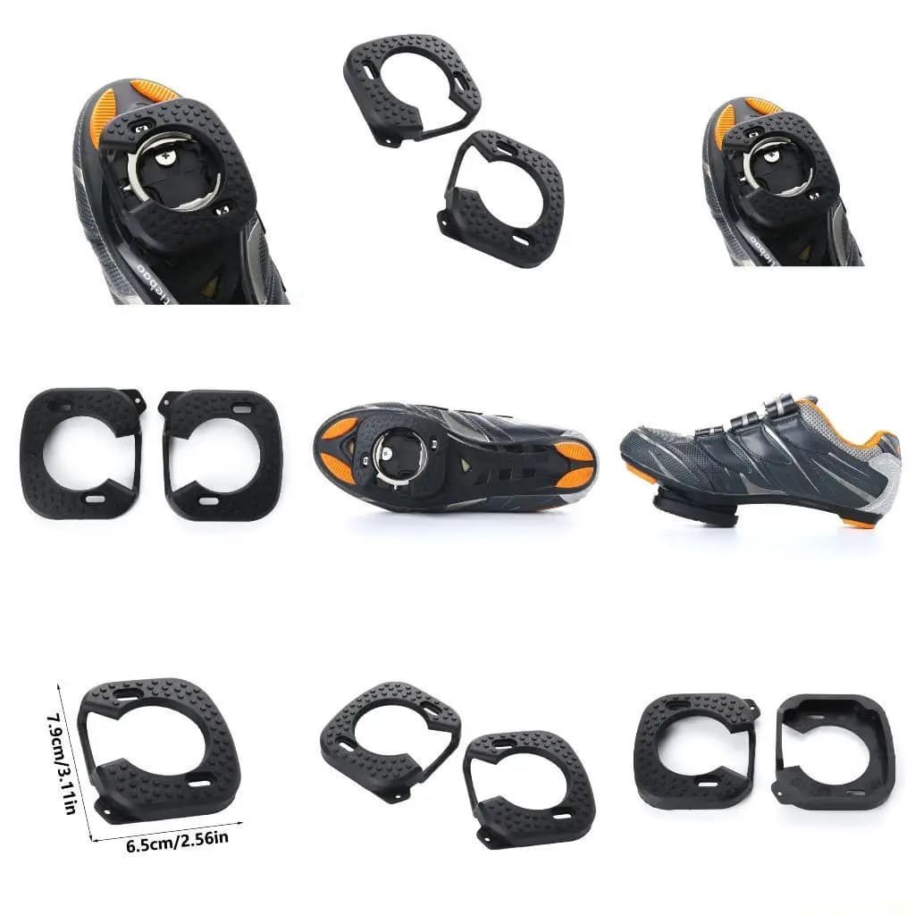 M5TC 2 lotti tipo pesante copertura per tacchette per bici da resistente all'usura copertura per tacchette per pedali