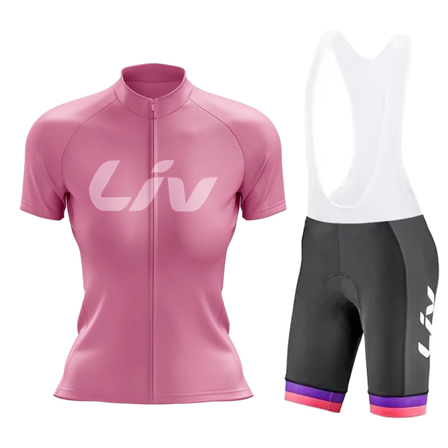 LIV summer new cycling suit set women's road cycling sports shirt moisture absorbing cycling jersey cycling bib cycling pants