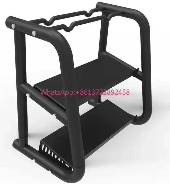 Espositore per manubri esagonali e kettlebell, disponibile in magazzino