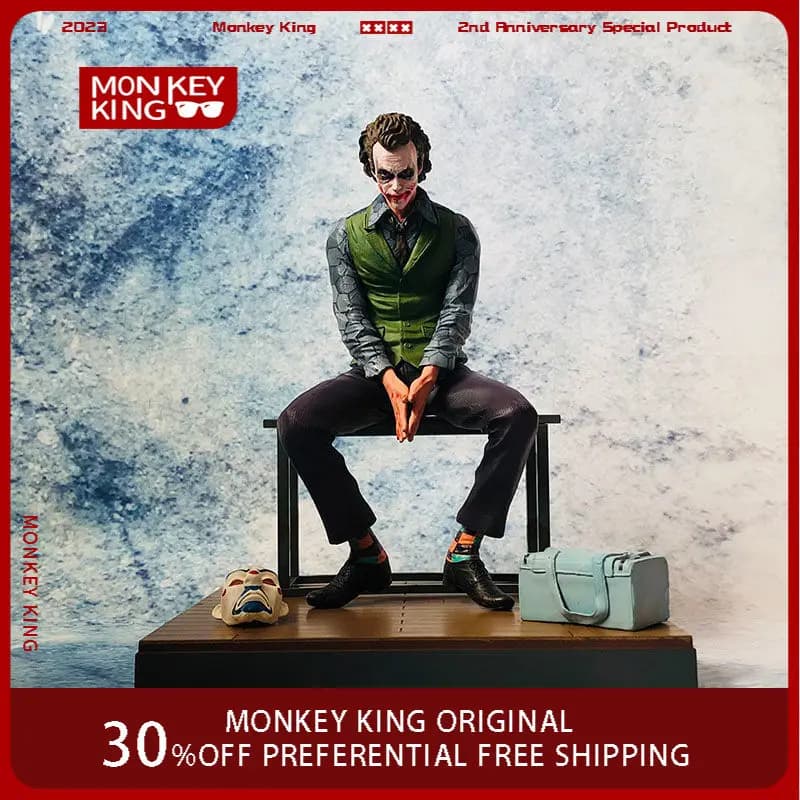 28 centimetri Detective Comics Joker Figura Azione Mafex Anime Figura Suicide Squad Joker Harleen Quinzel Supervillain Modello Regalo Giocattoli