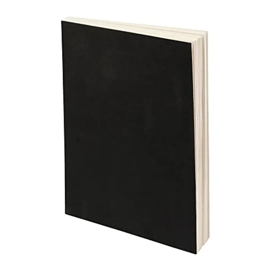 LayFlat Sketchbook - 8.27 x 11 Inch - Blank Note Book, 64 Sheets, Thick 100gsm Paper, for Drawing, Sketching, and journaling