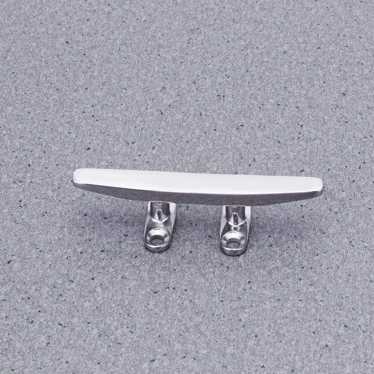 100Mm Stainless Steel Boat Rope Holder Dock Cleats Marine Light-Weight Horn Shape Bollard for Kayak Small Boat Mooring