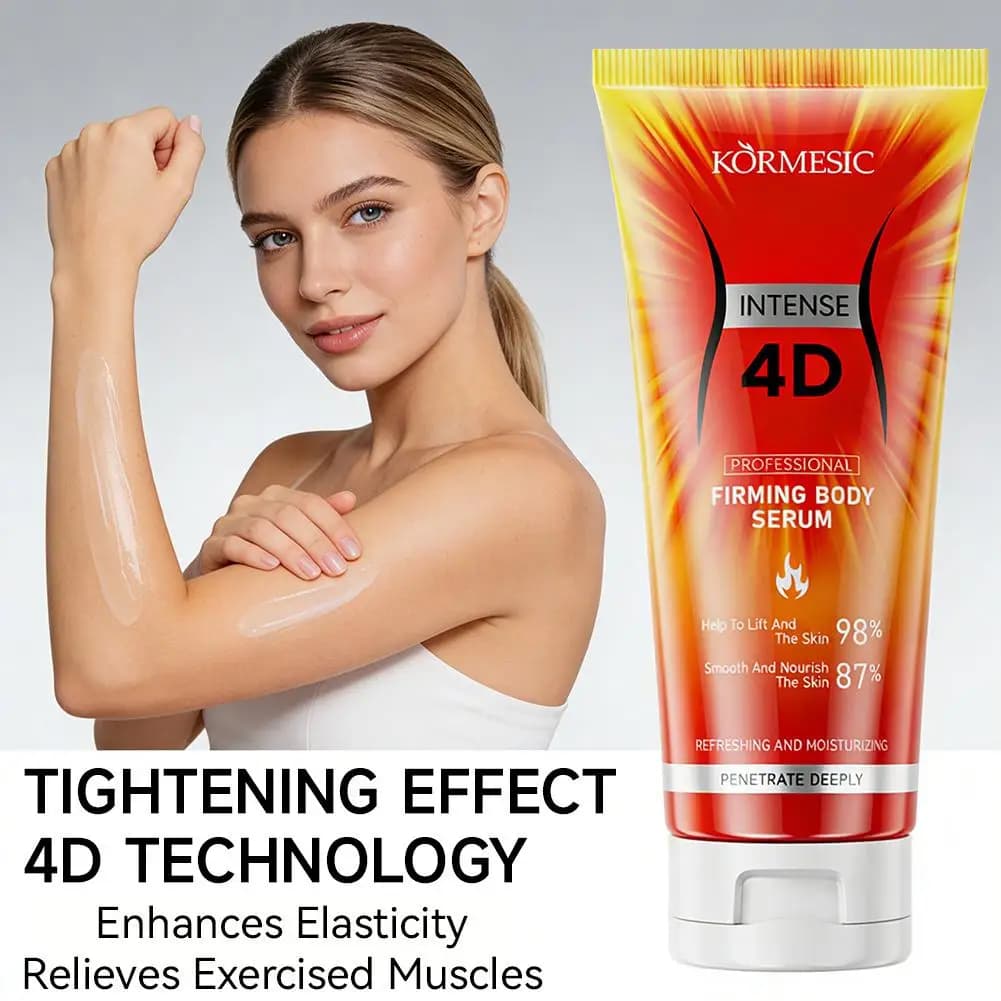 100ml 4D Lifting Firming Body Serum Deep Nourishing Smoothing Moisturizing Essence Refreshing Soothing Care for Daily Body Skin
