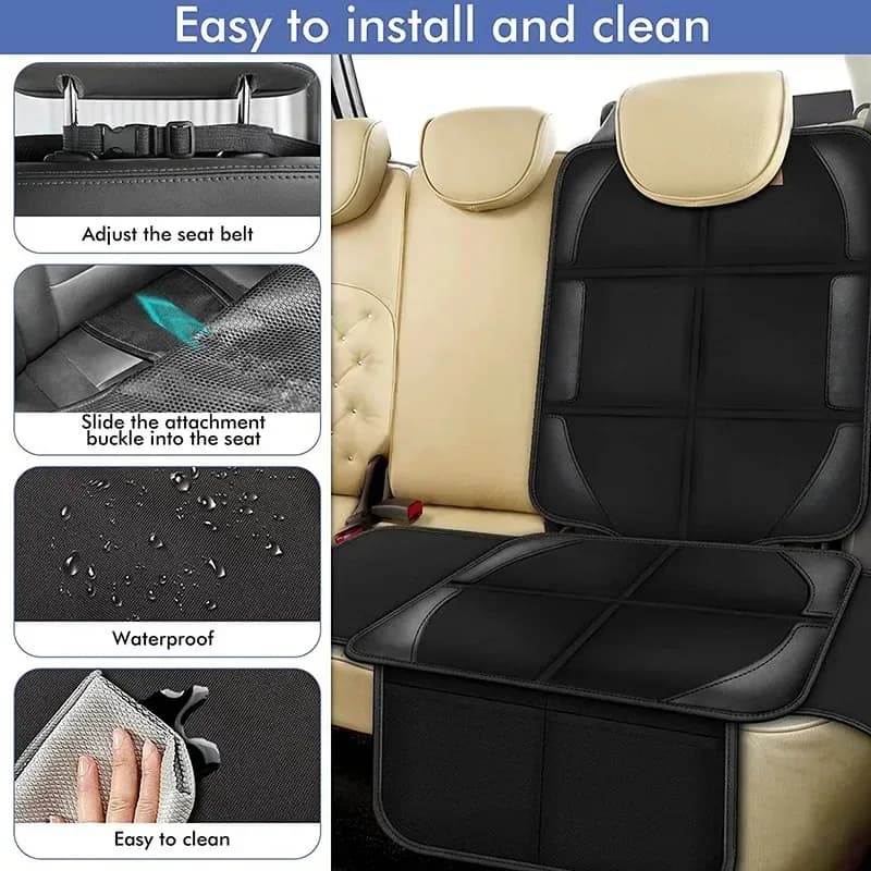 Car Seat Protective Bearing for Tesla Model 3 Y Children's Seat Pet Anti Dirt Kick Car Seat Accessories