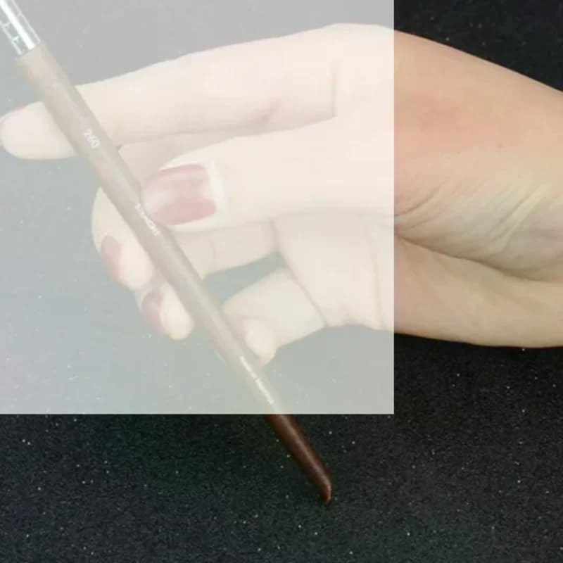 Pennelli per Trucco Bent Liner, Strumenti Cosmetici di Precisione per Eyeliner e Dettagli Occhi
