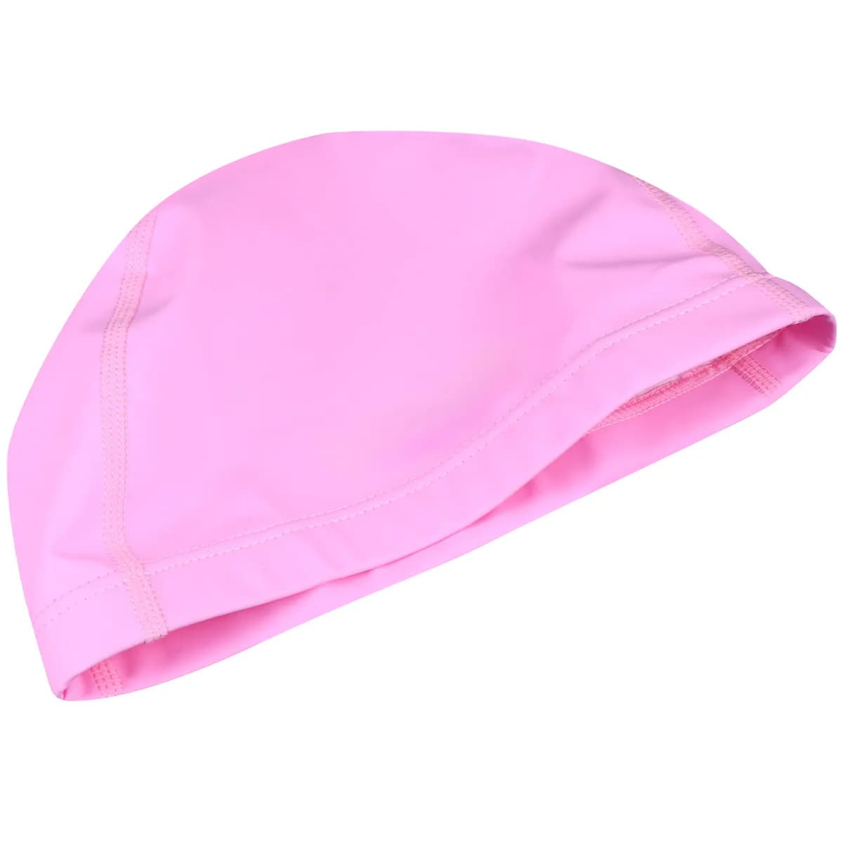 1Pcs Adult Silicone Swimming Cap Waterproof Flexible Elastic Hair Protection Swim Hat Lightweight Comfortable Pool Use Pink