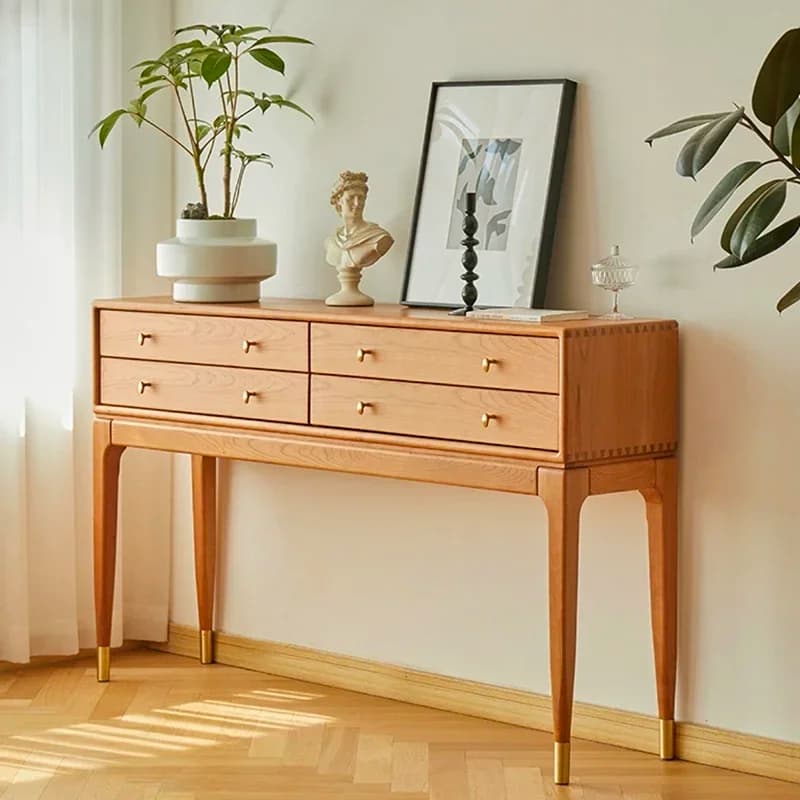 Premium Aesthetic Console Tablemodern Acrylic Coffee Table Drawer Console Table Metal Legs Z Shaped Living Room Furniture