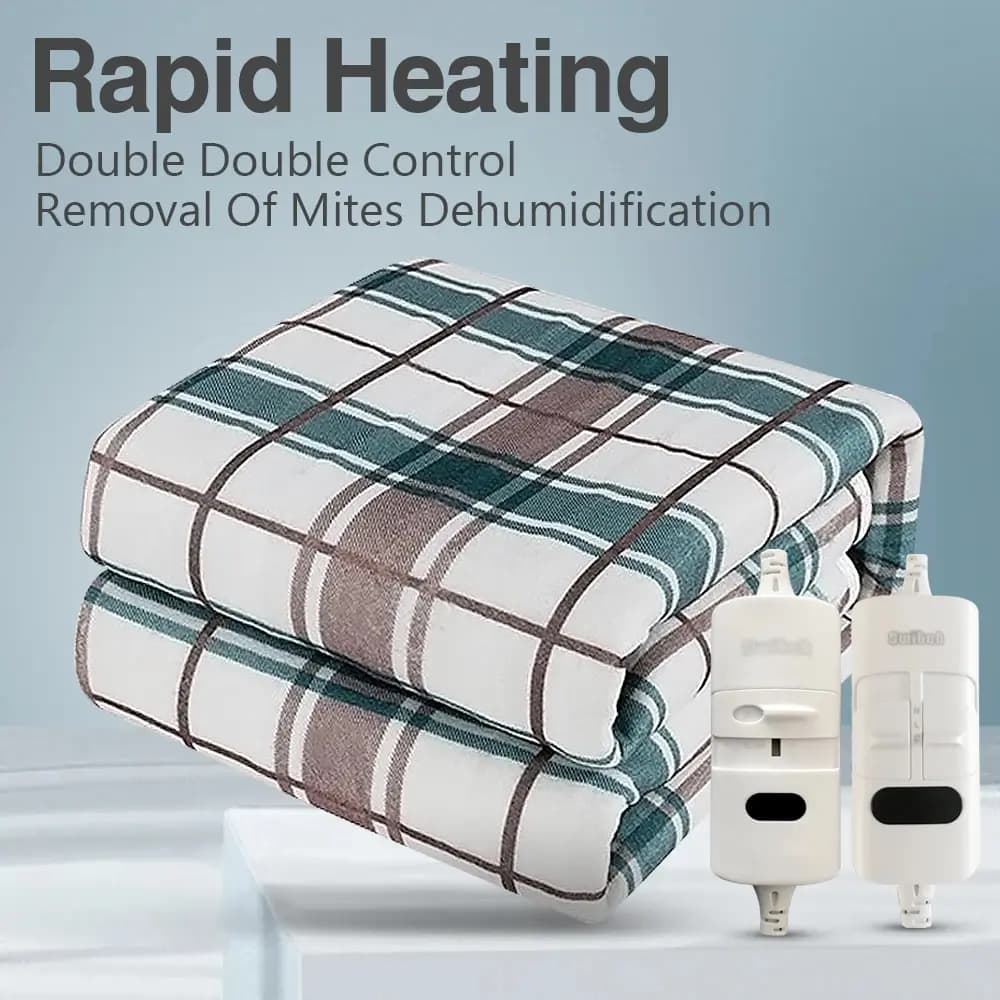Coperta elettrica 220 110V riscaldatore più spesso coperta riscaldata materasso termostato riscaldamento elettrico coperta inverno scaldavivande EU US Pl