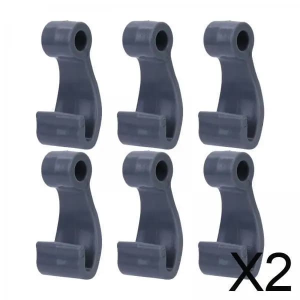 Gancio a J in nylon per kayak, cavo elastico per legare ABS PP, forte gancio per parafango per barca, per paddle board, canoe, canottaggio