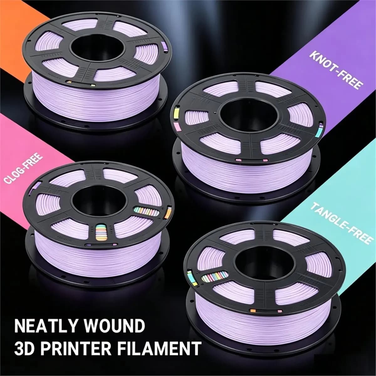 1.75mm Matte Texture PLA+ 3D Printer Filament High Speed Printing Consumables Special Designed for 3D Printers