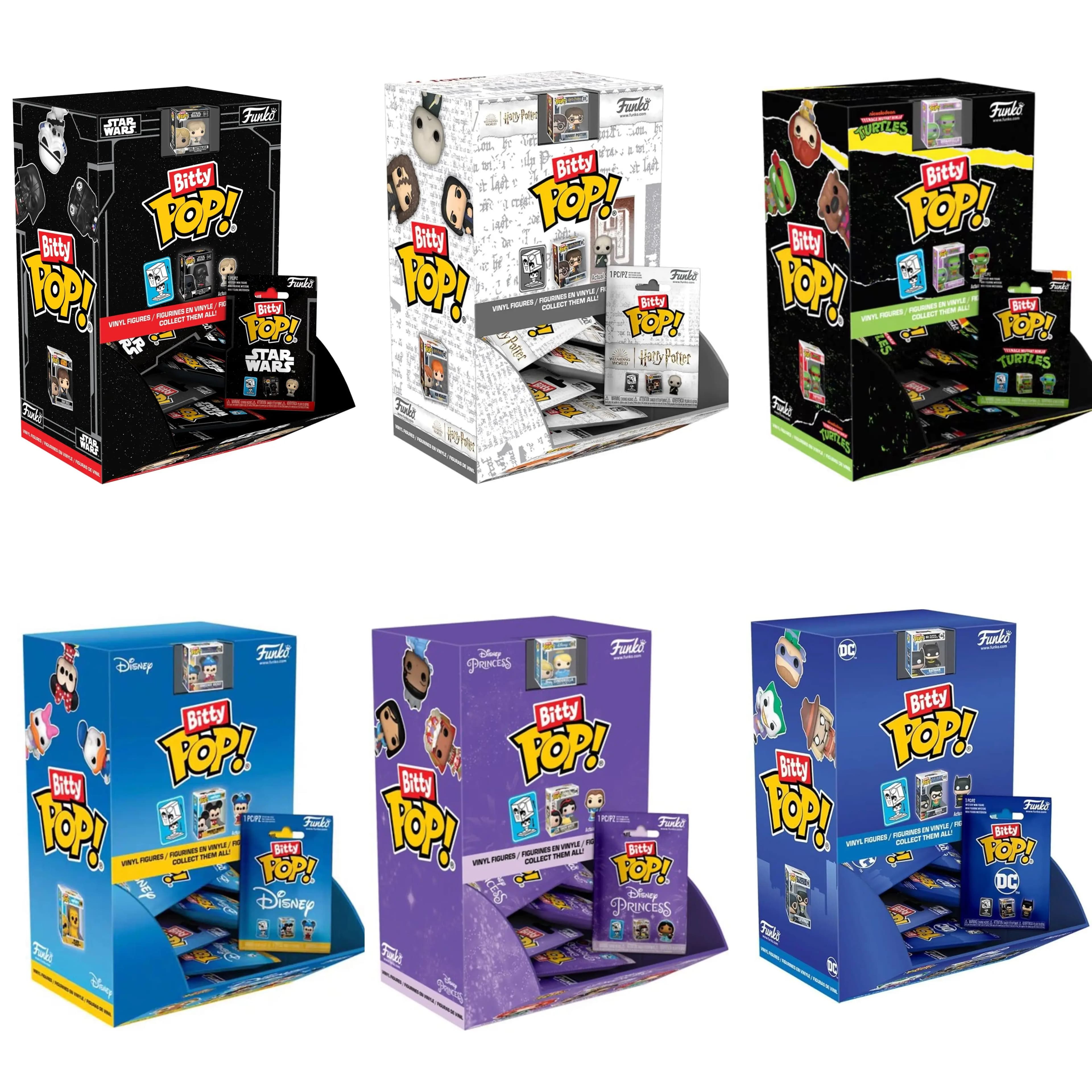 Funko Pop Mini Spider-Man Marvel Teenage Mutant Ninja Turtles DC Star Wars WWE SpongeBob SquarePants Blind Box Birthday Gift