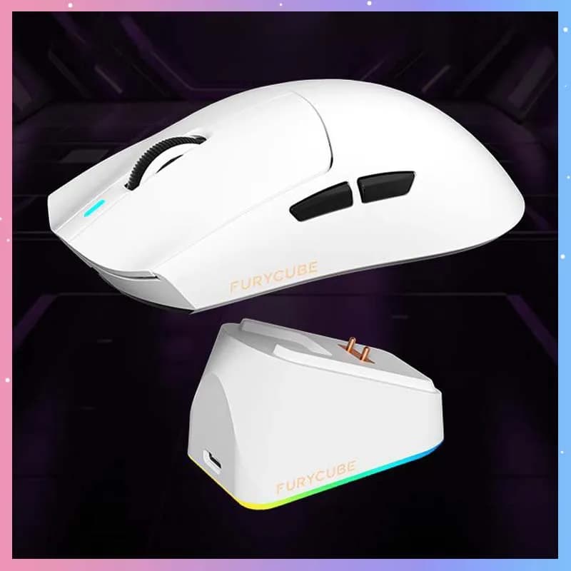 G16pro Gaming Mouse Tri-Mode 2.4G/BT/Wired PAW3311 22000DPI 300IPS With Charging Dock For PC Laptop Office E-Sports Mouse Gift