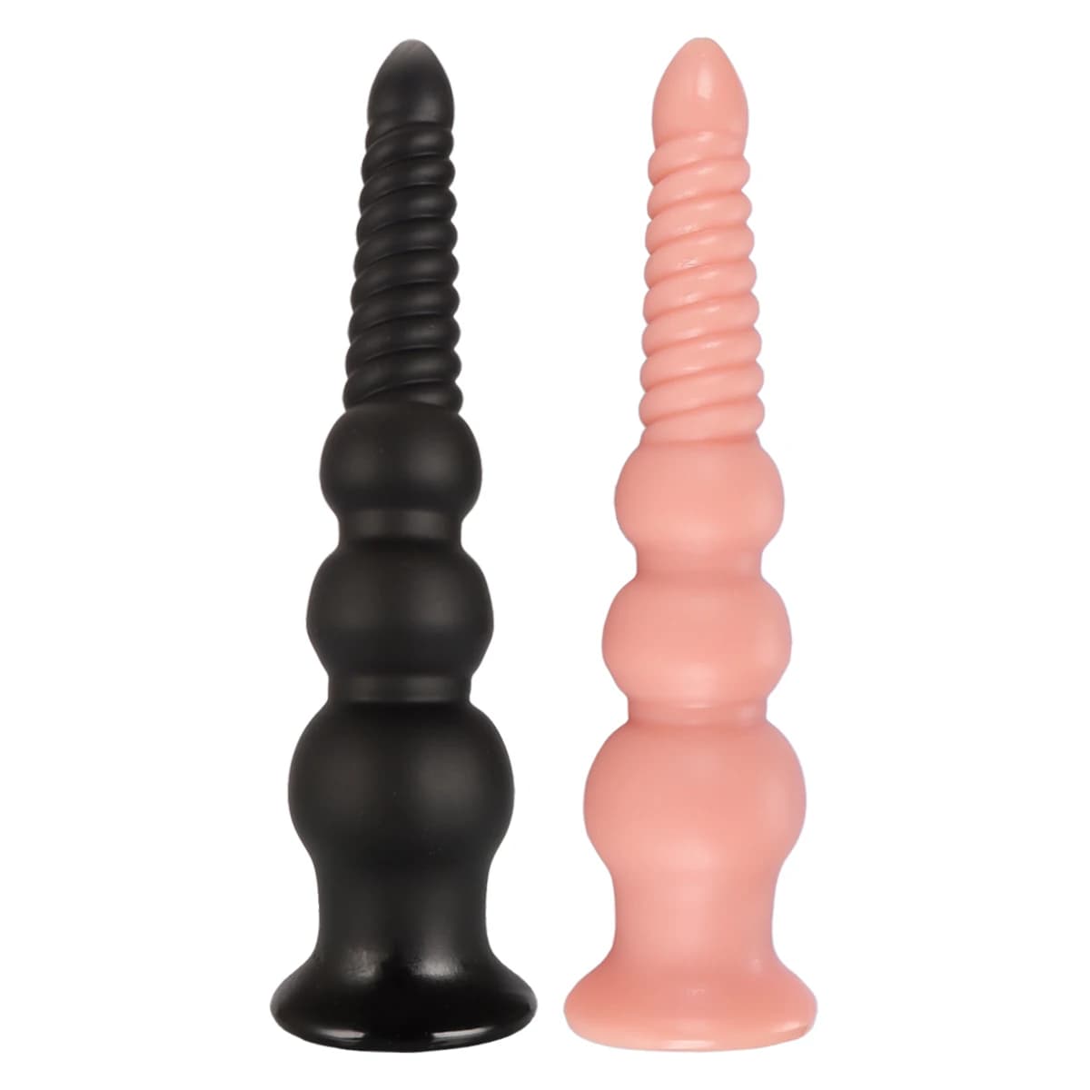 Perline anali lunghe e grandi Butt Plug Butt plug lungo allenamento anale espansione dilatatore anale per donna uomo gay morbido massaggiatore anale giocattoli del sesso