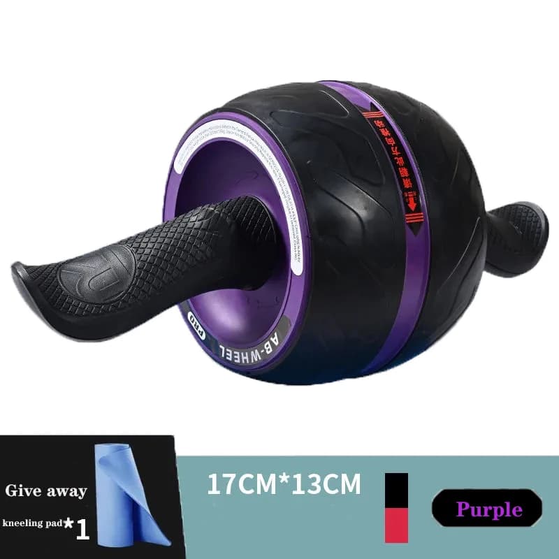 Quiet Abdominal Muscle Trainer Abdominal Roller Abdominal Wheel Domestic Training Gym Fitness Equipment The roller automatically bounces