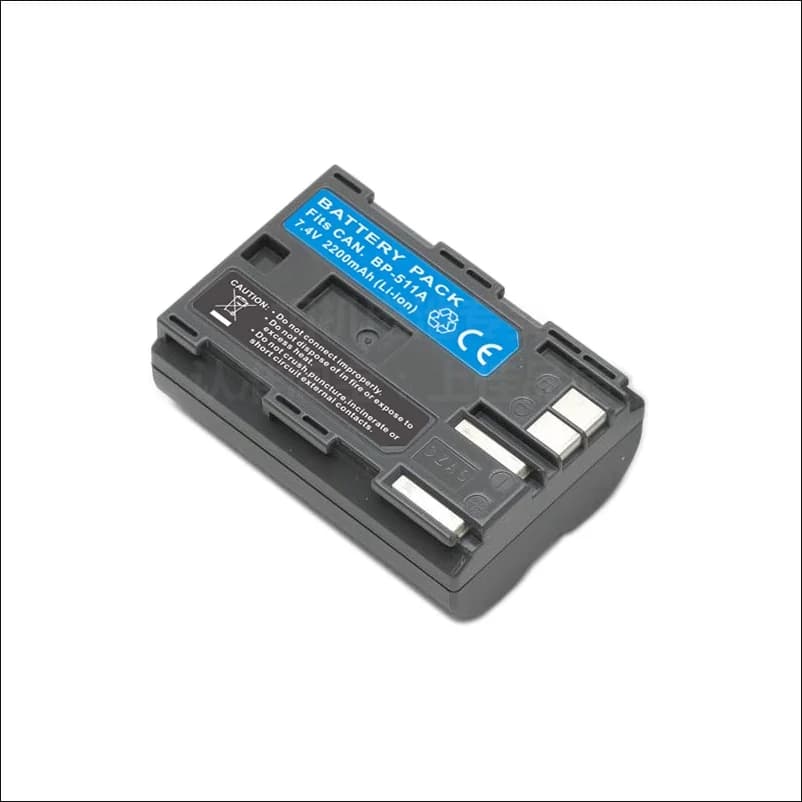 BP-511A BP 511A BP-511 Batteria per fotocamera o caricabatterie per Canon EOS 300D 10D 20D 30D 40D 50D D30 D60 5D G6 OS 30D 40D BP511A Batteria