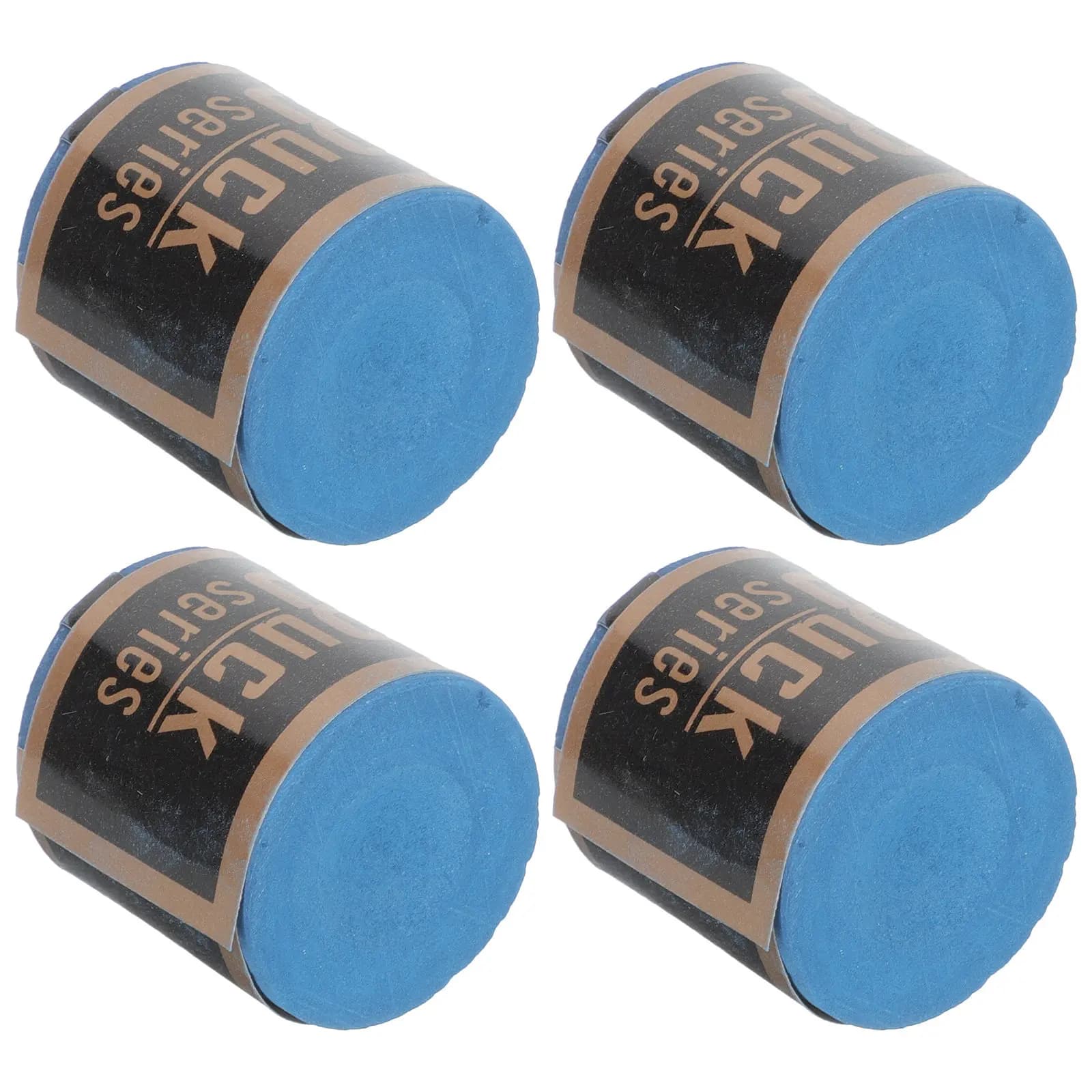 4Pcs Professional Cue Chalk Billiard Stick Chalk Wear-Resistant Smooth Coating Pool Cue Accessory Pool Accessory
