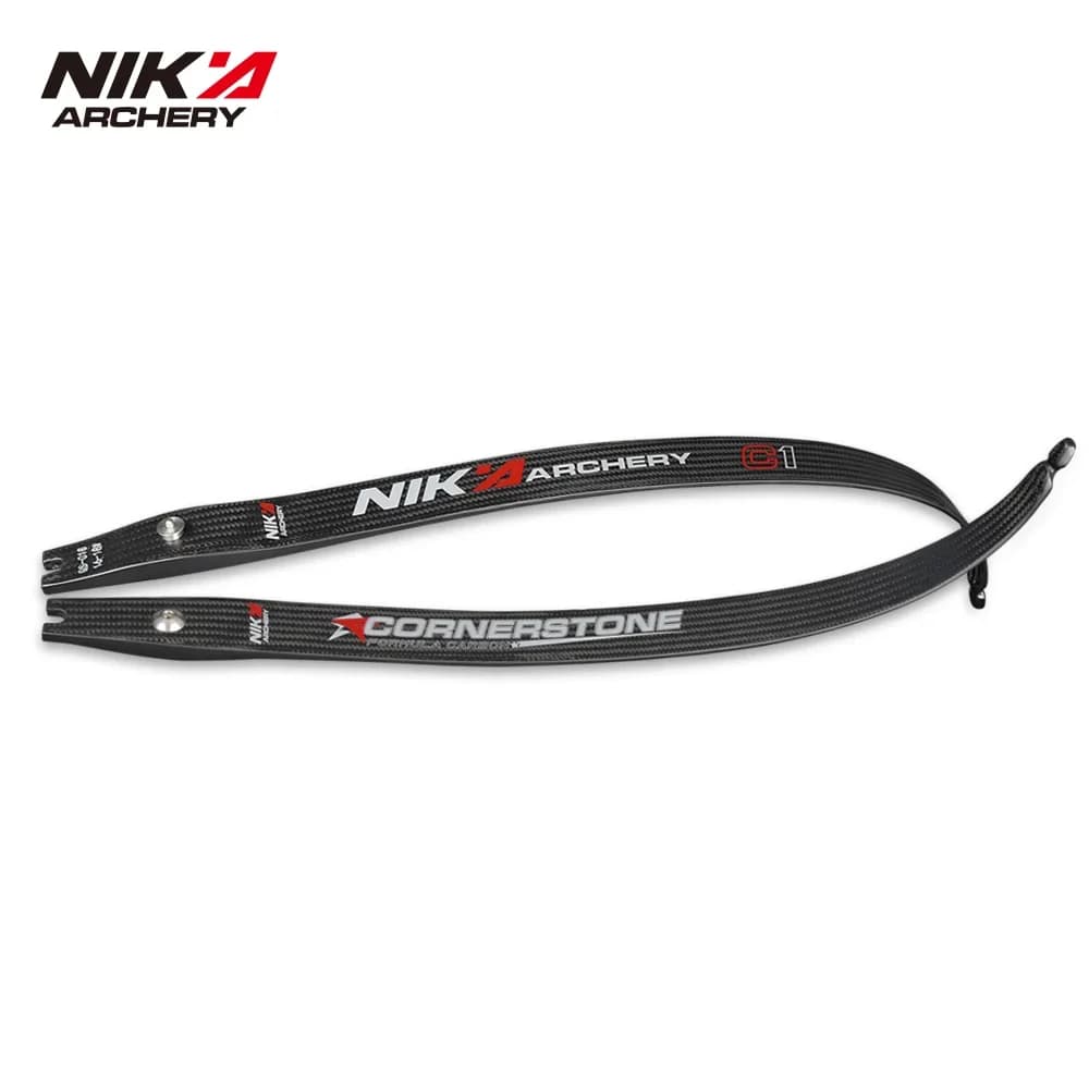 NIKA C1 Tiro con l'arco 68 '' @ 25H Arti Arco ricurvo in fibra di carbonio 14-44 libbre per tiro con l'arco Sport Tiro al bersaglio