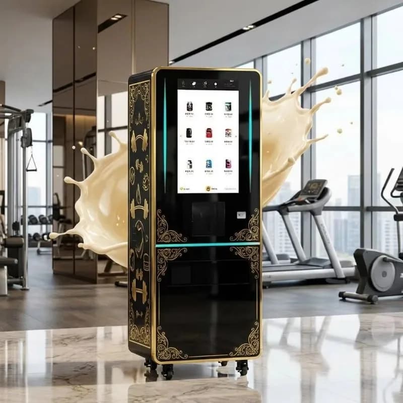 Protein Vending Machine For Gym Smart Whey Protein Powder Drink Vending Device With Mixer