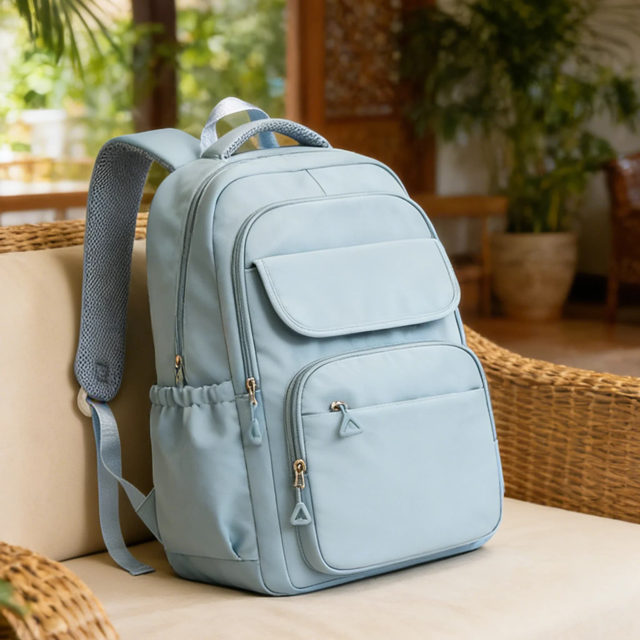 School Backpacks for Teenagers, Stylish and Lightweight University Backpack for Media and Higher School Students, Casual Backpack