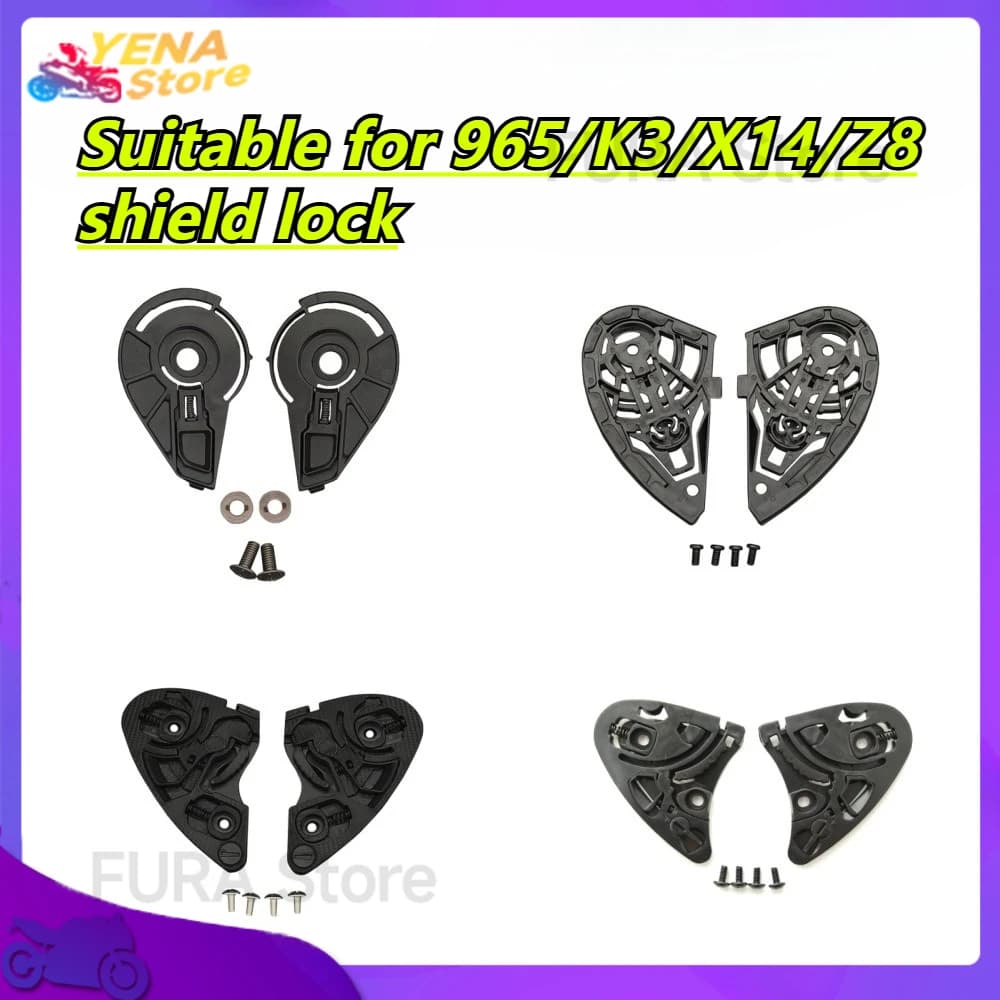 Parti e accessori per casco moto, blocco base visiera parasole per casco, adatto per blocco scudo 965/K3/X14/Z8